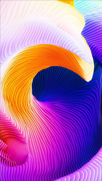 Relief, colorful, flow, pattern HD phone wallpaper