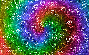 abstract hearts pattern, , love concepts, abstract love background, hearts patterns HD wallpaper