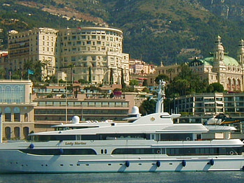 Yacht in Monte Carlo Harbor, monte carlo, yacht, boat, lifestyle HD wallpaper