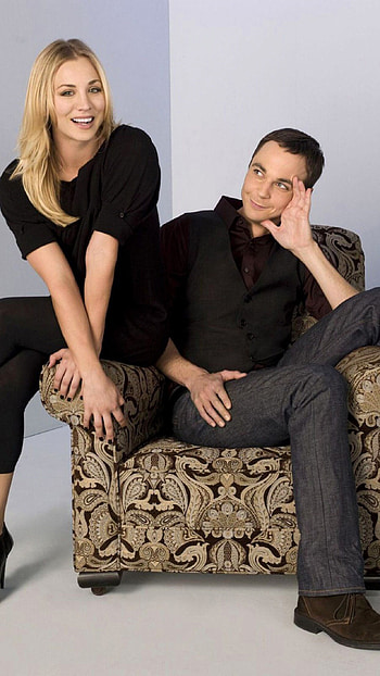 Sheldon and Penny, The Big Bang Theory HD phone wallpaper