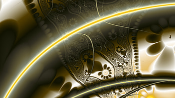 Trippy Psychedelic Fractal, trippy, psychedelic, aesthetic, Abstract, fractal HD wallpaper