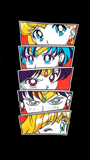 Sailor Moon, art, glass HD phone wallpaper