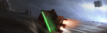 Star Wars Speeder Bike, star-wars, movies HD wallpaper