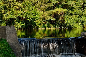 Reflections Falls, relaxing, waterworks, water flow, soothing, soothing reflections, water stream, tranquil HD wallpaper