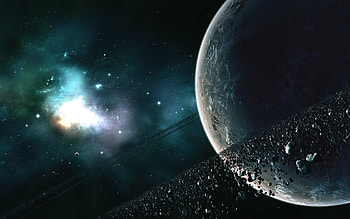 Landscape, Planets, Universe HD wallpaper