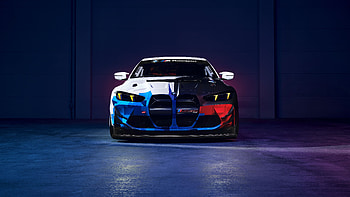 BMW M4 — Neon Night Racer, car, BMW, BMW M4 HD wallpaper