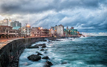 Malecon, Cuba HD wallpaper