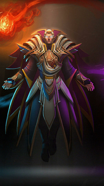 Dota 2, Fiery warrior, Intense showdown, Arena of glory HD phone wallpaper