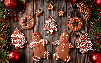 Gingerbread, Sweets HD wallpaper