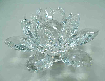 Crystal Lotus, white, clear, lotus HD wallpaper