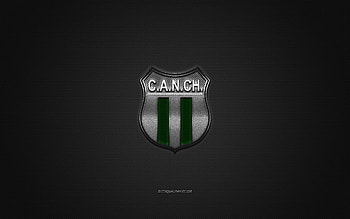 Nueva Chicago, Argentine football club, silver logo, gray carbon fiber background, Primera B Nacional, football, Buenos Aires, Argentina, Nueva Chicago logo HD wallpaper