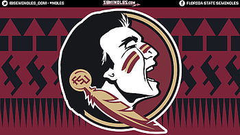 Seminole HeadBlack Pattern HD wallpaper