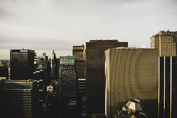 Cities, Sky, Architecture, City, Building, Facade HD wallpaper