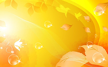 Abstract, Leaves, Patterns, Shine, Light, Brilliance HD wallpaper