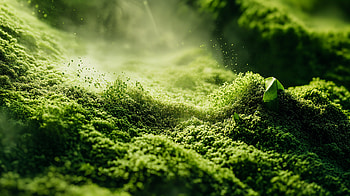 Matcha Bliss: A Stunning Ultra, matcha, moss, green, nature, close-up HD wallpaper