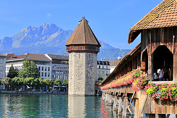 Chapel Bridge , 100 , Pexels, Stock HD wallpaper