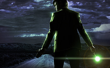 Matt Smith, Eleventh Doctor, Time and space traveler, TARDIS artwork HD wallpaper