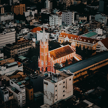 Cities, City, Building, Tower, Chapel HD phone wallpaper