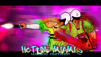 Hotline Miami 2 by ArtmanDraweth Hotline Miami 2 by ArtmanDraweth HD wallpaper