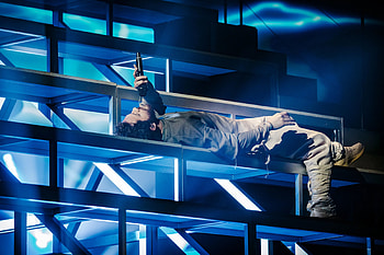 Nadir Rustamli, ESC 2022 rehearsal, Fade to Black, Azerbaijan HD wallpaper