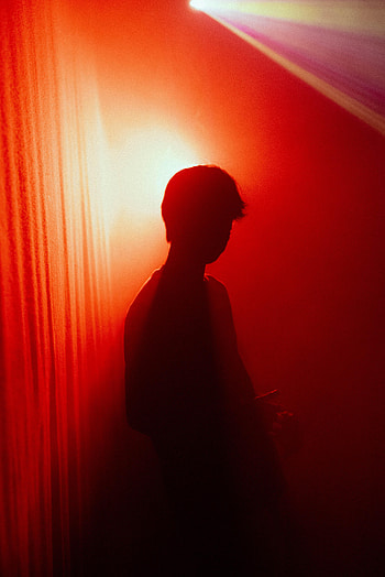 Dark, Shine, Light, Silhouette, Human, Person HD phone wallpaper