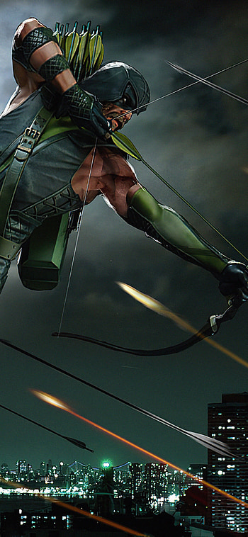 Green Arrow comics, Android bow and arrow , Ryan Cunningham HD phone wallpaper