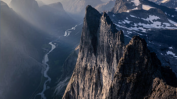 Troll Wall's beauty, Romsdal's mountains, Epic travel HD wallpaper