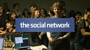 The Social Network, Facebook's founding story, David Fincher film, Mark Zuckerberg's journey HD wallpaper