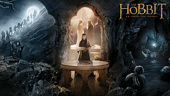 The Hobbit, Continuing the adventure, Compelling character arcs, Breathtaking HD wallpaper
