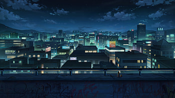 Tokyo Night Cityscape Anime, tokyo, night, cityscape, anime, style, dusk, artist, artwork, art, digital-art, artstation HD wallpaper