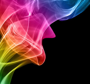 background 1 1jpg, smoke, rainbow, funky HD wallpaper