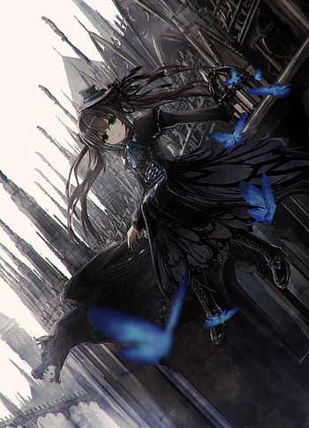 Gothic Anime, Gothic girl, Dark fashion, Gothic architecture HD phone wallpaper