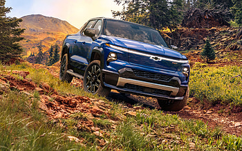 Chevrolet Silverado EV RST Crew Cab, , offroad, 2023 cars, electric cars, SUVs blue pickup, 2023 Chevrolet Silverado, american cars, Chevrolet HD wallpaper