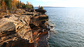 Lake Superior, posted, Christopher Mercado HD wallpaper