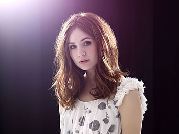 Karen gillan, eye, jaw HD wallpaper
