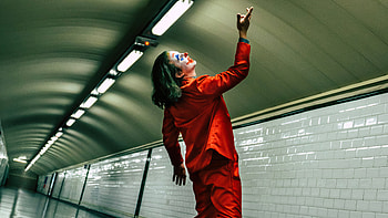 Put On Happy Face Joker , joker, supervillain, superheroes, cosplay, behance HD wallpaper