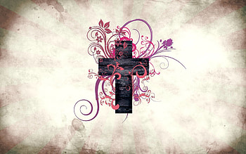 Abstract Art Cross HD wallpaper