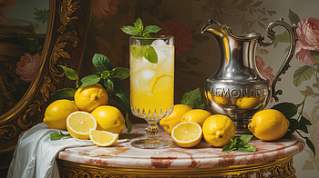 Vintage Lemonade Still Life — Ultra, lemonade, lemon HD wallpaper