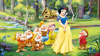 Snow White and the Seven Dwarfs, Disney HD wallpaper