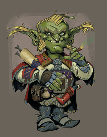 Goblin merchant concept, Artstation HD phone wallpaper