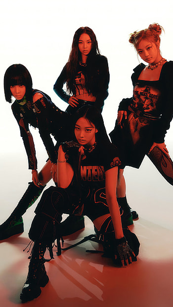 Aespa, K-pop group, Group , Savage concept HD phone wallpaper