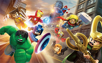 Lego Superheroes, lego, super-heroes, cartoons HD wallpaper