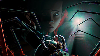 Spider and Miles Morales, Spider-Man: Into the Spider-Verse, movie HD wallpaper