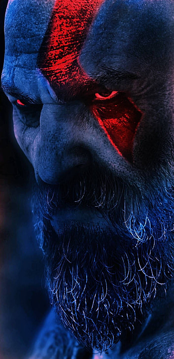 God of War , Nokia gaming theme, Kratos's fierce presence HD phone wallpaper