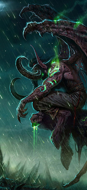 Illidan Stormrage - WoW : The Betrayer's Tempest, video game, World of Warcraft HD phone wallpaper