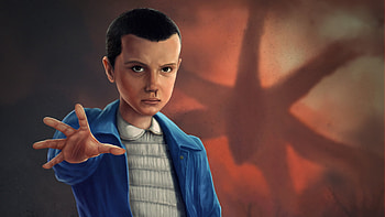 Stranger Things Eleven, eleven-stranger-things, stranger-things, tv-shows, artwork, artist, digital-art, behance HD wallpaper