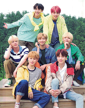 BTS, Cute BTS Group HD phone wallpaper