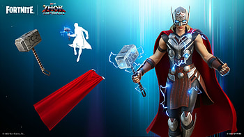 Mighty Thor, Love, and Thunder, Fortnite Fortnite HD wallpaper
