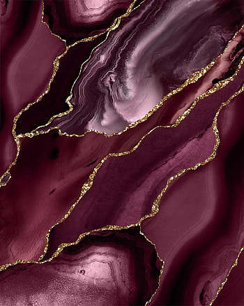 Burgundy Maroon Gold Cheap Home Decor Burgundy Agate Geode. Etsy. Maroon aesthetic, Marble , Gold background HD phone wallpaper