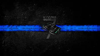 Windows 7 Dirty Dark HD wallpaper